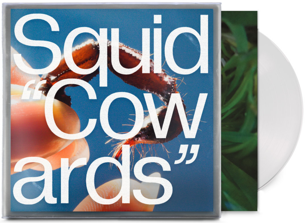 squid - cowards clear vinyl